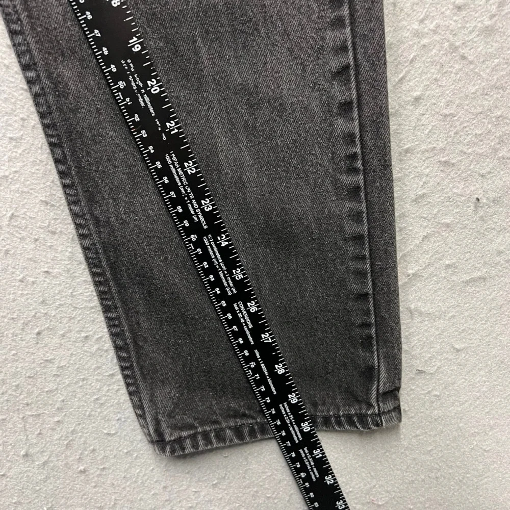 Vintage Levis 505 Orange Tab Jeans Men 33x30 Faded Black Straight Leg 40505-4159